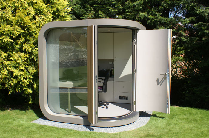 Télétravail : et si vous installiez votre bureau… dans votre jardin ! 